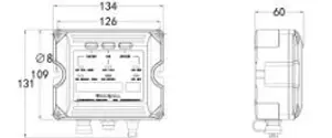 M-Series Receiver Dimensions Engineering View of External Dimensions