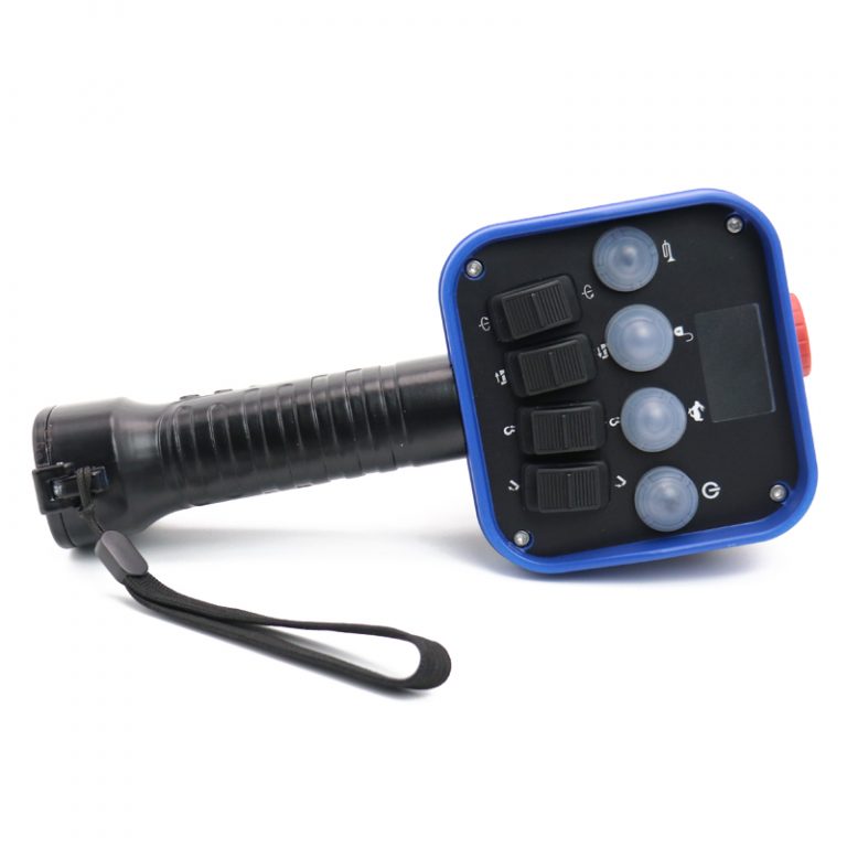 PT Handheld Remote Control Transmitter Landscape orientation