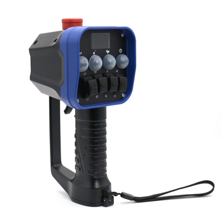 PT Handheld Remote Control Transmitter On the right45°