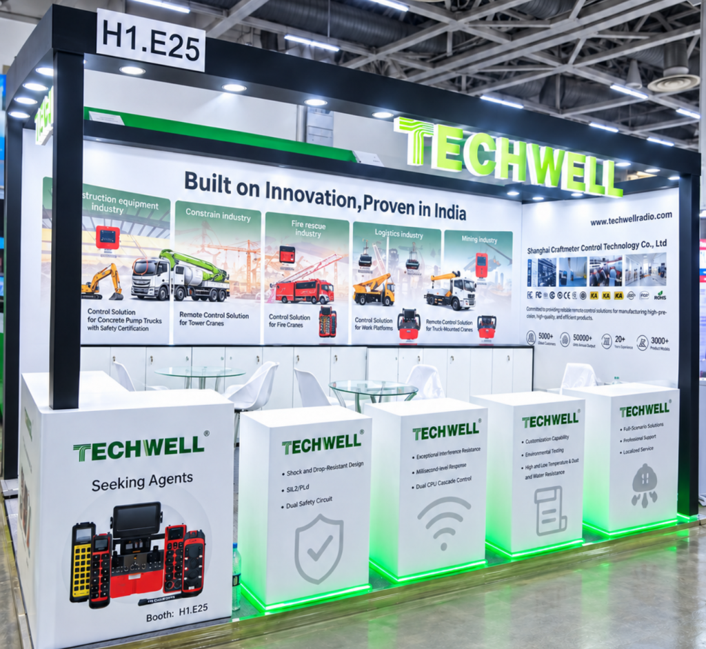 2026 bauma expo inda booth H1.E25 Techwell
