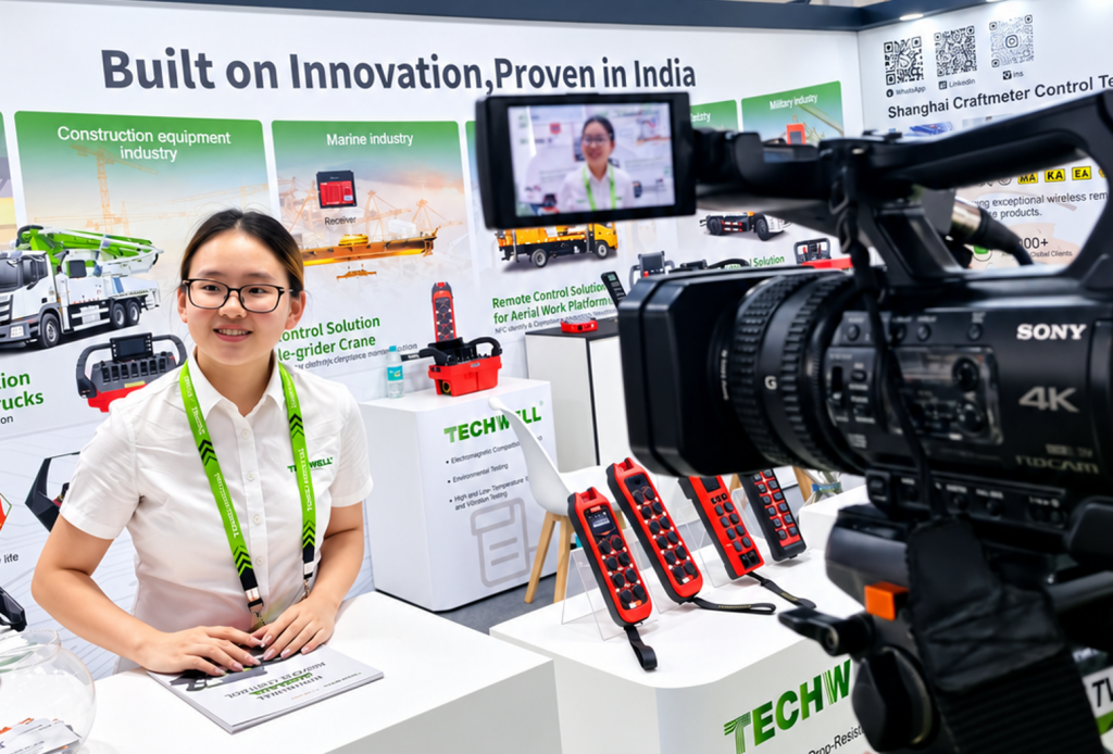 HyBiz TV Stopped by Techwell's Booth